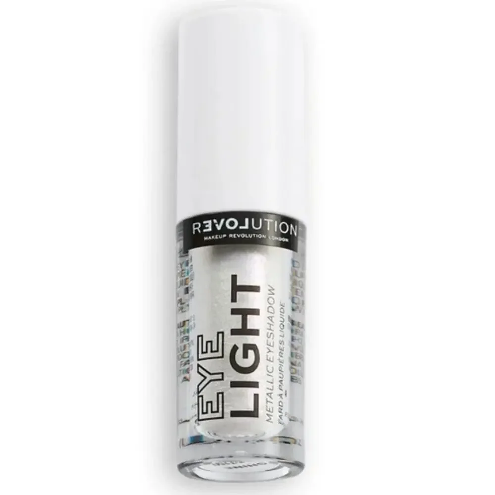 Revolution Eye Light, Shine Soft Silver Eye Shadow, NWT